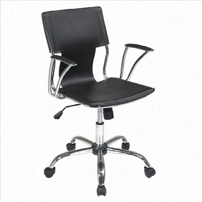 Avenue S Ix Dorado Office Chair In Black