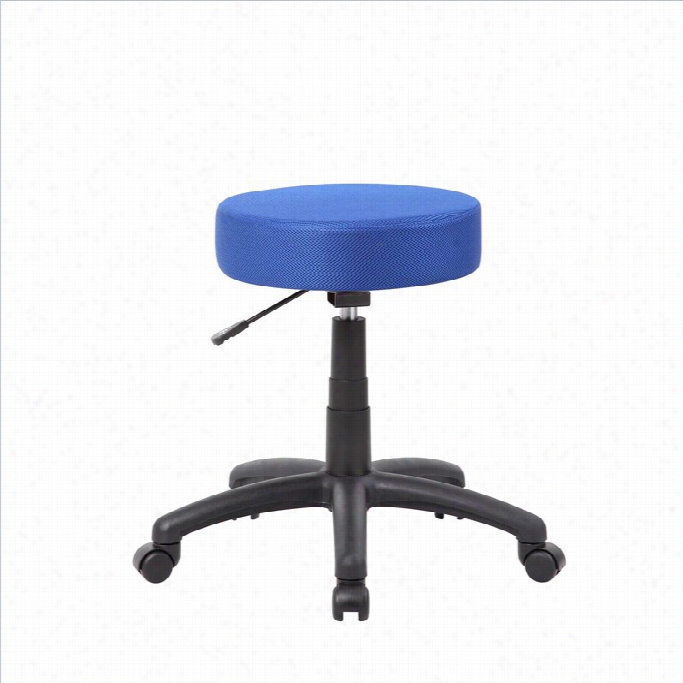 Boss Office Products The Dot Stool In Blue