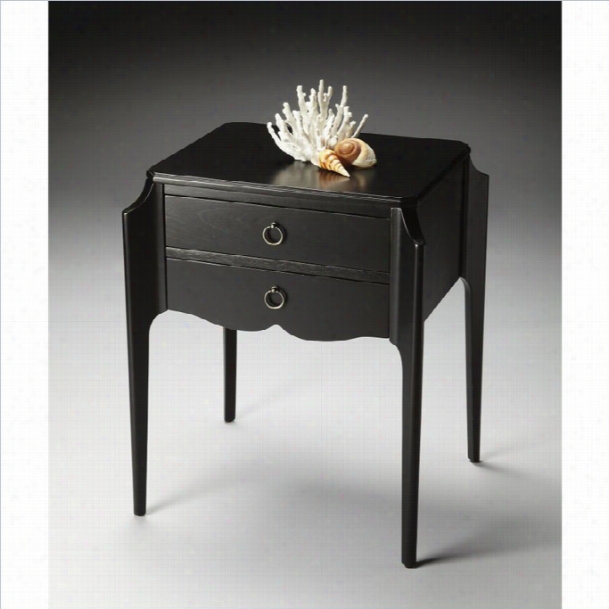 Butler Specialty Loft Accent Table In Black Licorice