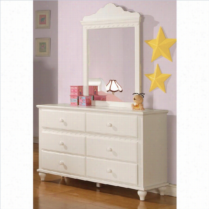 Coaster Eppper Dresser In White