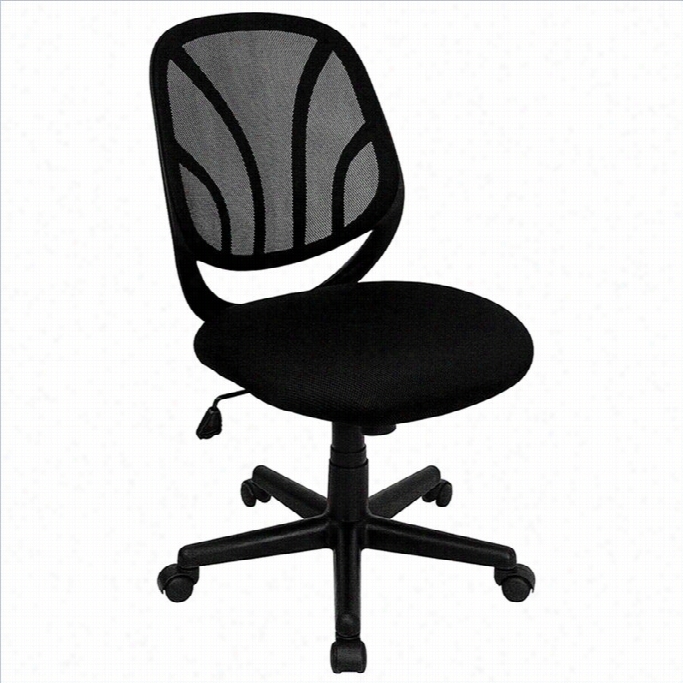 Flash Furniture Ygo Office Chair And Trade Mid Back Mesh Computer Task Offcie Chair