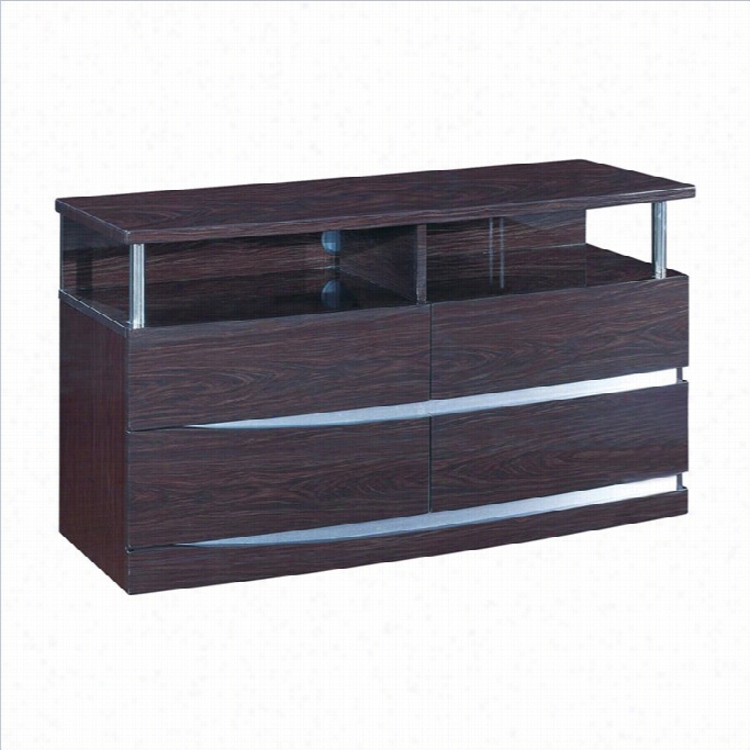 Global Furniture Auror Entertainment Unit In Wenge