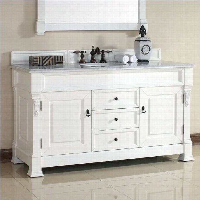 James Martin Brookfield 60 Single Bathroom Vanity In Cotta Ge