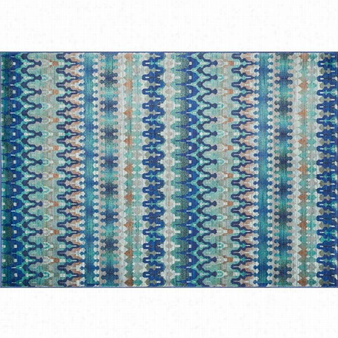 Loloi Madeline 2' X  3' Power Loomed Rug In Ble