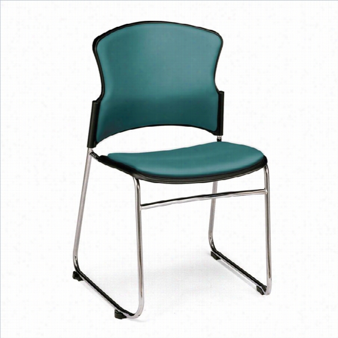 Ofm Multi-use Vinyl Seat And Bakc Stacker In Teal