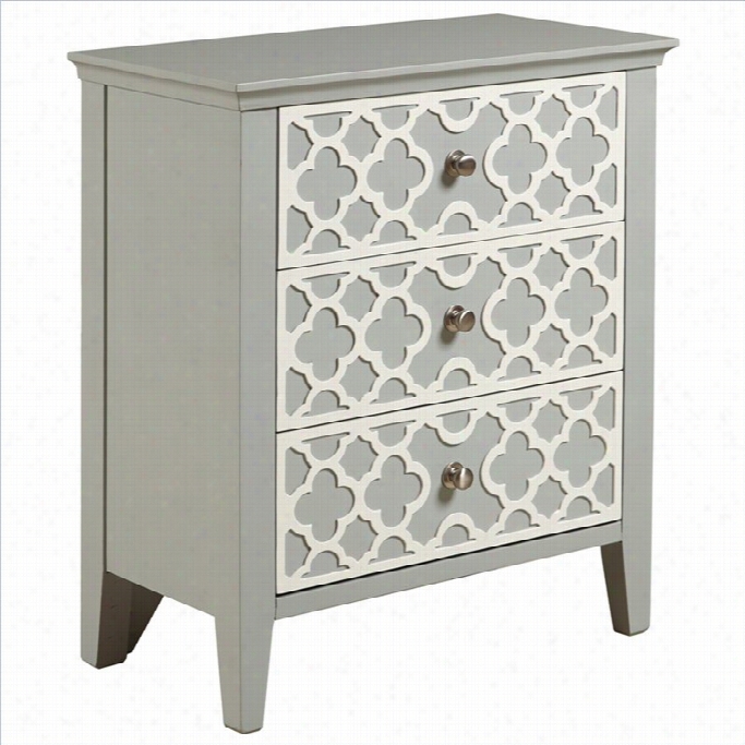 Pri Drawer Accent Chest In Gray