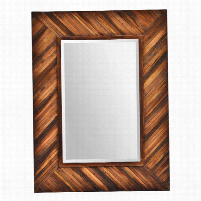 Renwil Tianala Mirror In Multi Layer Of Brown