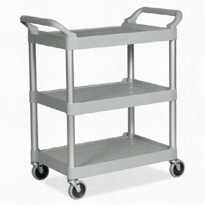 Rubbermaid 3-shelf Utility Esrvice Cart