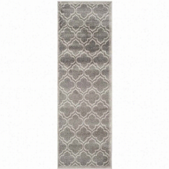 Safavieh Amherst Grey Indoor Outdoor Rug - 2'3 X 15'