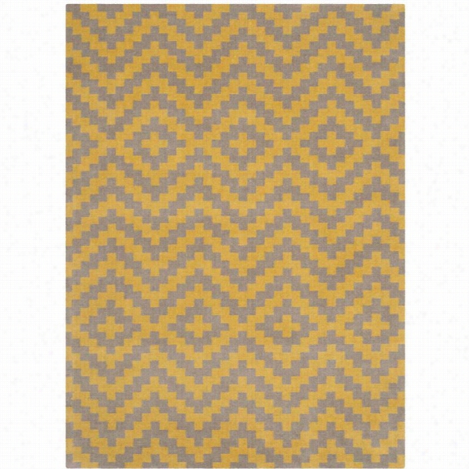 Safavjeh Cmbridge Taupe Transitional Rug - 5' X 7'