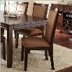 Steve Silver Company Cornell Upholstered Dining Chair in Espresso