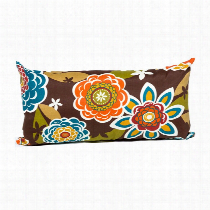 Tkc Outdoor Throw  Pillows Rectangle In R Etro Floral (set Of 2)