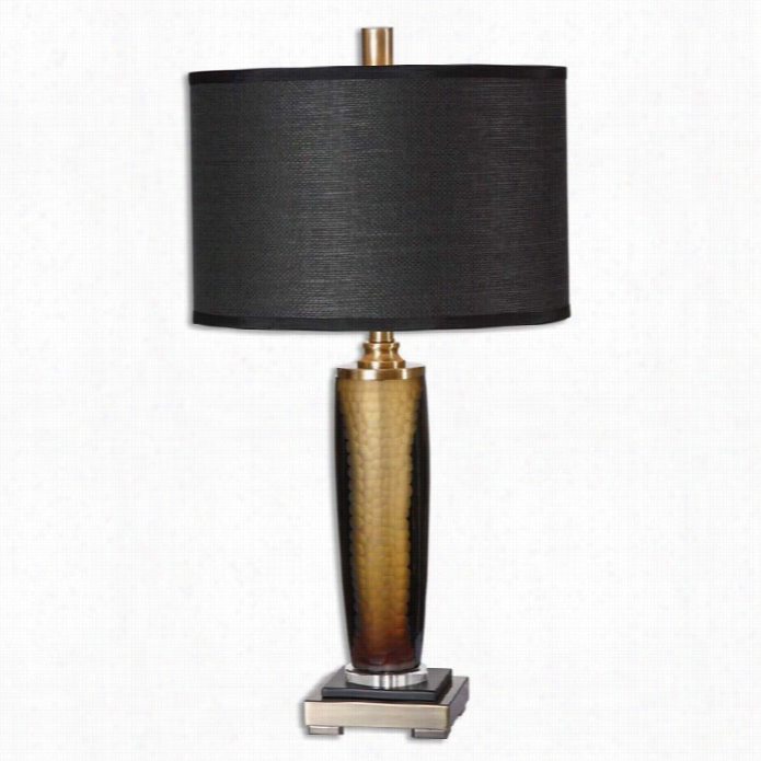 Uttermost Circello Textured Glass Table Lamp