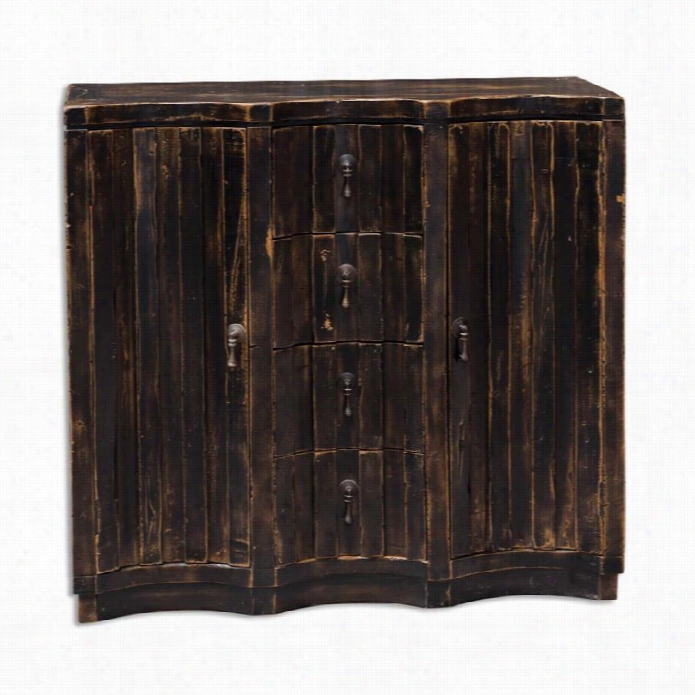 Uttermost Edeline Black Buuffet Chest