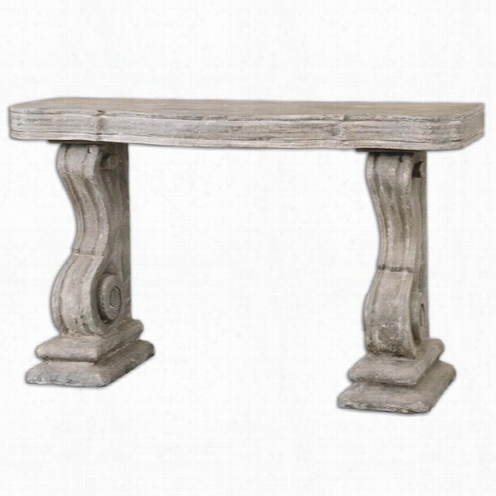 Uttermost Partemio Distressed Console Table