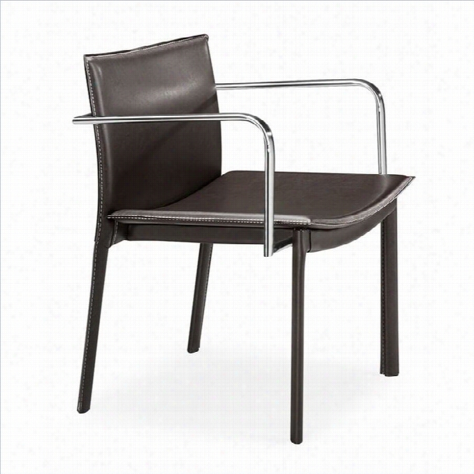 Zuo Gekko Conference Guest Chair In Espresso