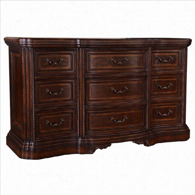 A.r.t. Furniture Valencia 9 Drawer Dresser