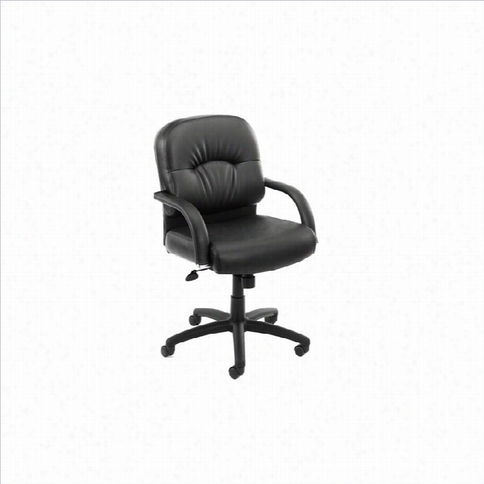 Boss Office Products Caressoft Executive Office Chair-spring Tilt