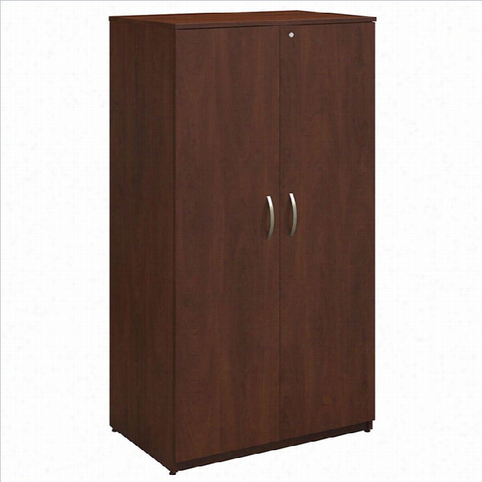 Bush Bbf Series C Elite 36w Storage Wardrobe Towwer In Hqsen Cherry