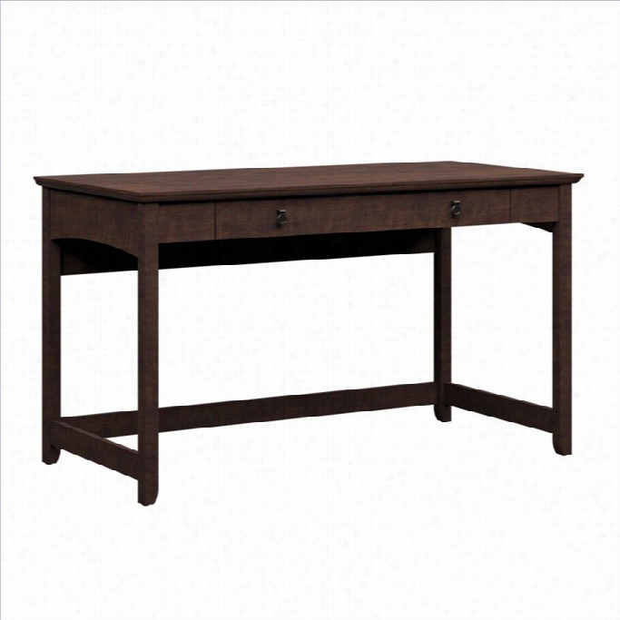 Bush Buena Vista Writing Desk In Maddison Cherry