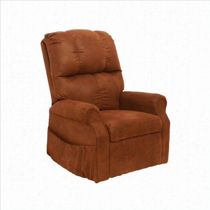 Catnapper Somerset Power Lift Lounger Recilner Chair In Mahogany