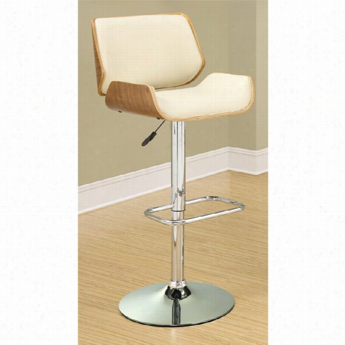 Coaster Adjustable Bar Stool In Ceeam