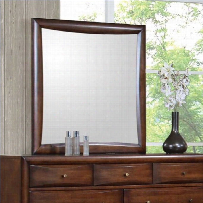 Coaster Hillary And Scottsdale Mirror Inw Arm Brown Finish