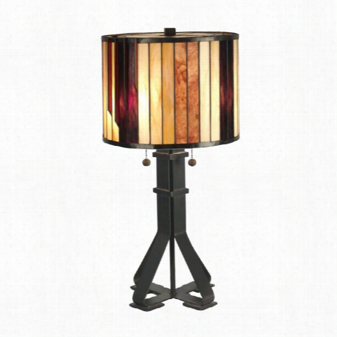 Vale Tiffany Geometric Table Lamp