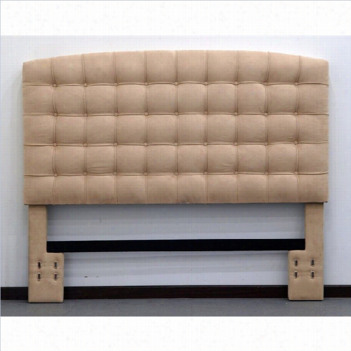 Dorel Living Tufted Pane Lheadboard