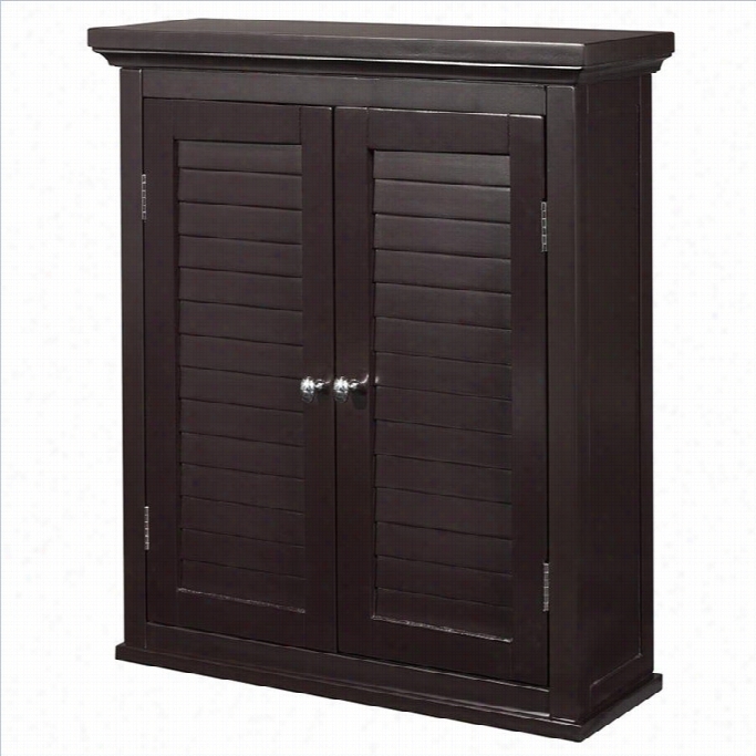 Elegat Ohme Fashiojs Slone 2-door All Cabinet In Dark Espresso