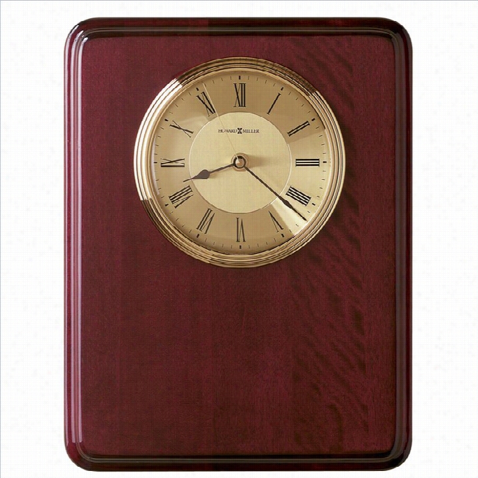 Howard Miller Honor Time I Plaque Wall/tablee Clock