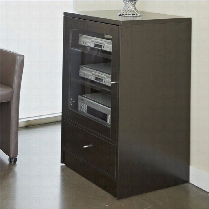 Jesper Office 100 Entert Ainment Collection Medi Cabinet In Espresso