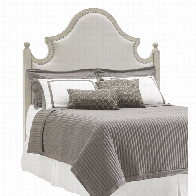 Lexington Oyster Bay Arbor Hills Queenn Uphollstered Headboard In Drop