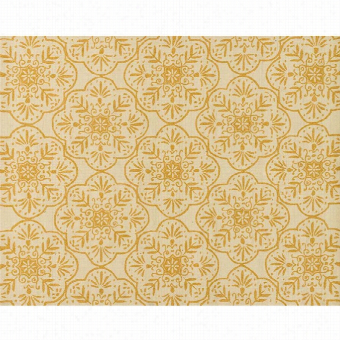 Loloi Venice Beach 9'3 X 13' Hand Hooked Rug In Ivory And Buttercup