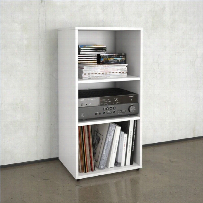 Nexera Blvd Open Storage Moduule In White