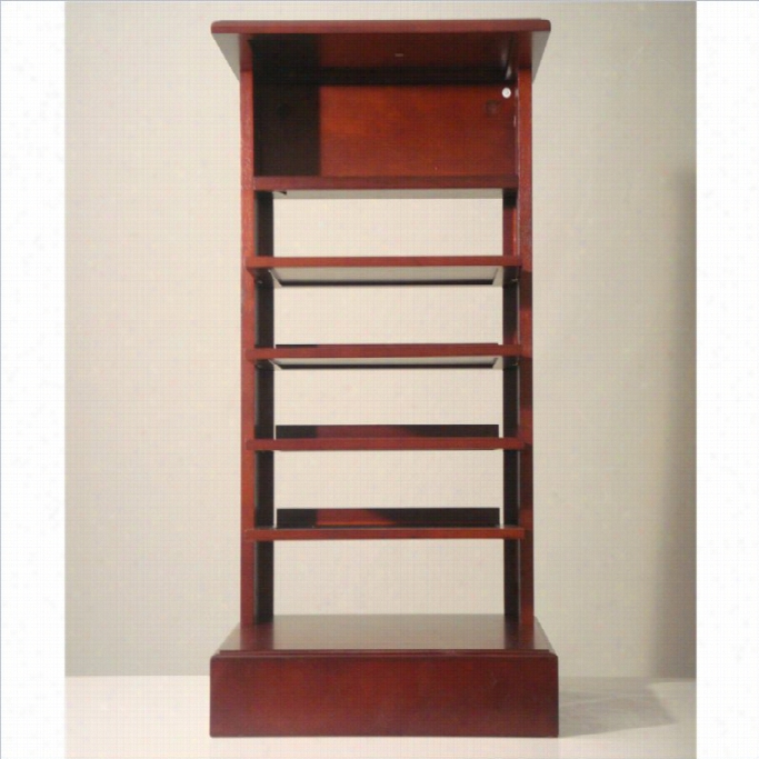 Proman Pproducts Caesar Magazine Stand In Mahogany
