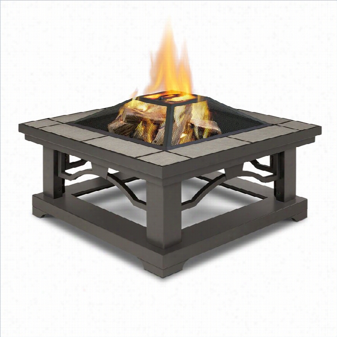 Real Flame Crestone Fire Pit In Gray Tle