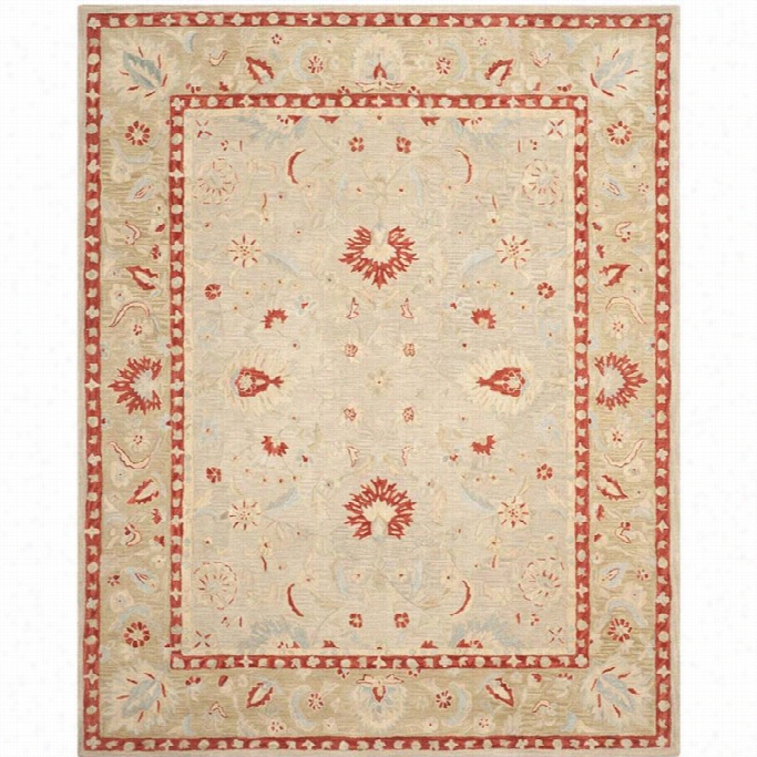 Safa Vieh Anatolia Ivory Traditional Rug - 9' X 12'