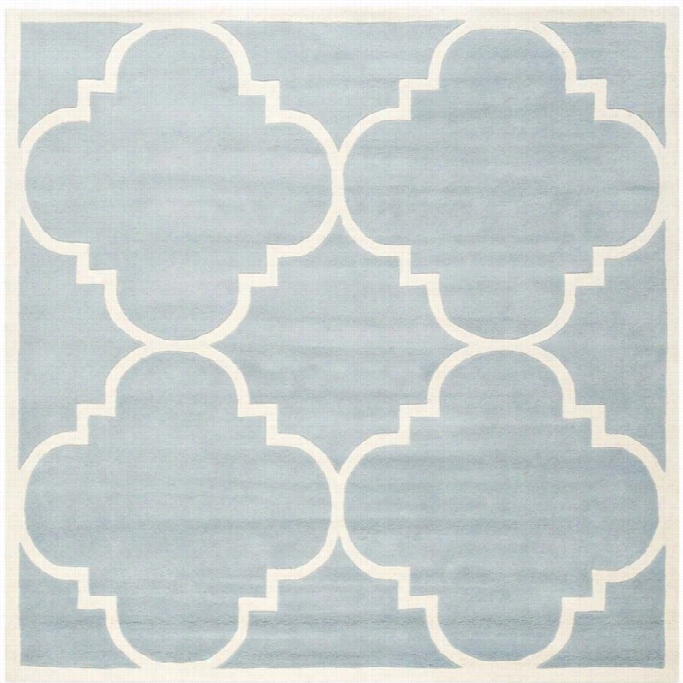 Safavieh Chatham  Blue Conyemporary Rug - Square 4'