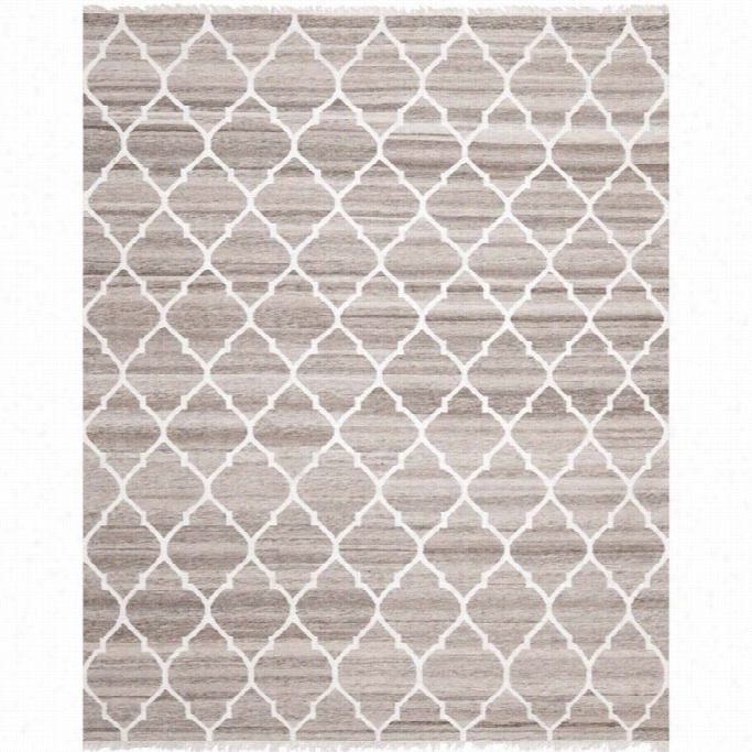 Safavieh Natural Kilim Light Grye Area Rug - 9' X 12'