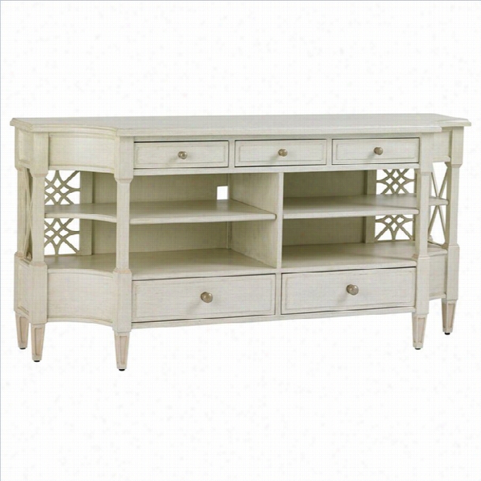 Stanley Furniture Preservepavillion Media Console In Orchid