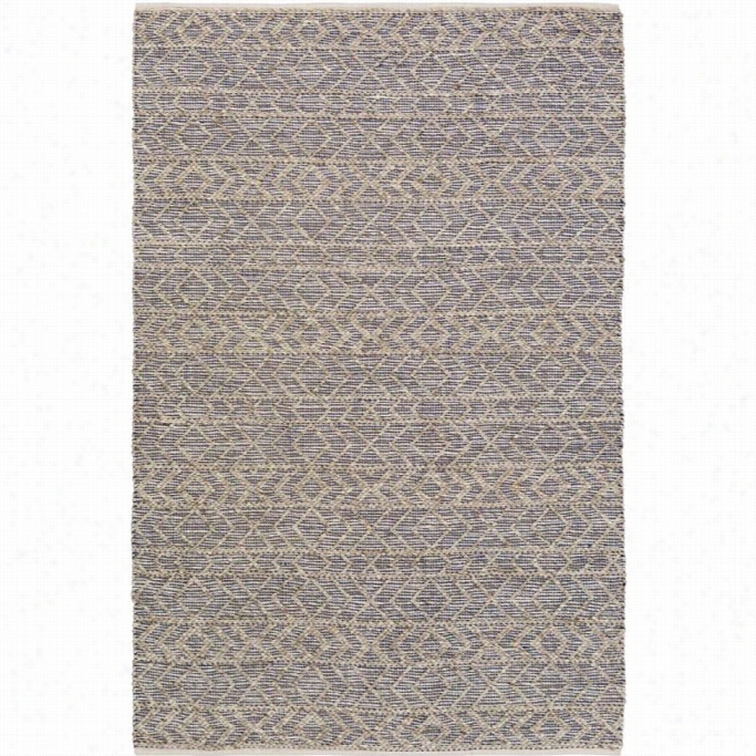 Sury Aingrid 6' X 9' Hand Woven Rug In Blue