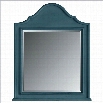 Stanley Furniture Coastal Living Retreat Arch Top Mirror in English Blue