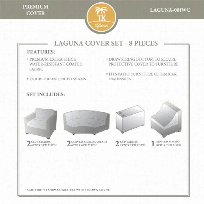 Tkc Laugna 8 Piece Winter Cover Set In Beige