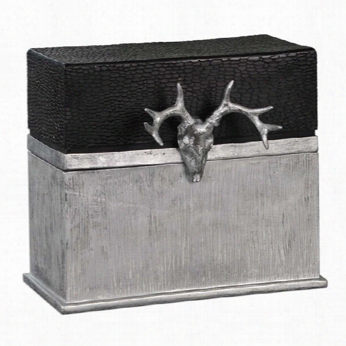 Uttermost Adil Black Silver Box