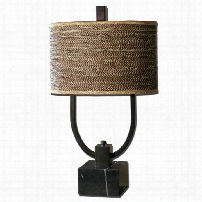 Uttermost Stabina Metaltable Lamp In Rustic Bronze