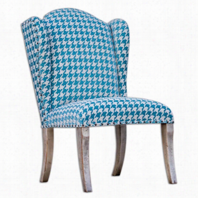 Uttermost  Winesett Blue Arlmess Chair