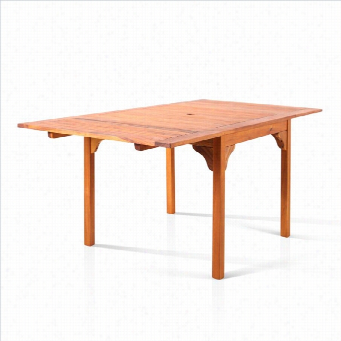 Vifah Well Rectangular Table