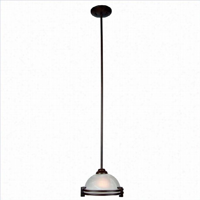 Yosemite Home Decor Sequoia 1 Light Mini Pendant Series In Dark Brown