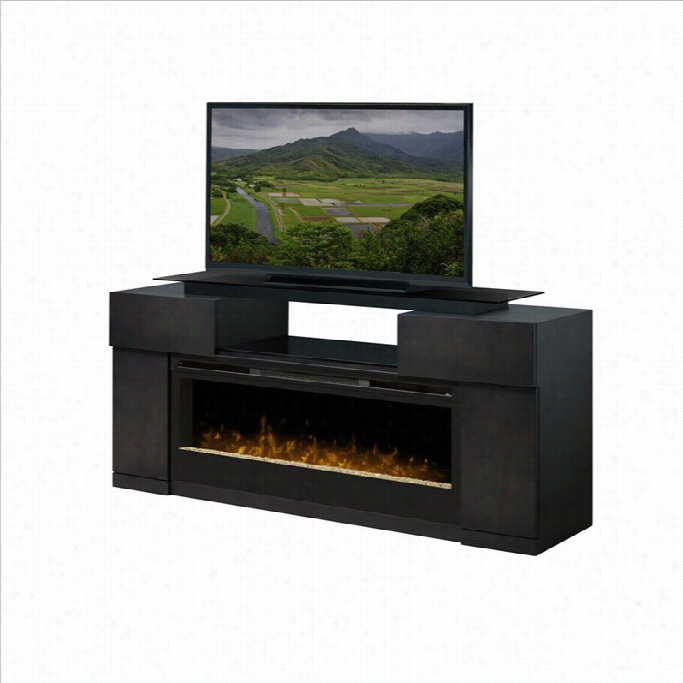 Dimplex Conccord 73 Elecrtic Fireplace Entertainment Center